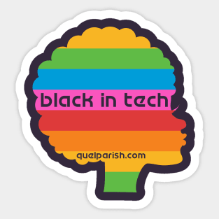 Black in Tech Sticker